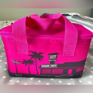 Trader Joe's Mini Pink Insulated Lunch Bag